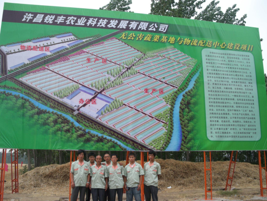 河南許昌銳豐無公害蔬菜基地(土墻體冬暖日光溫室) 河南許昌銳豐無公害蔬菜基地(土墻體冬暖日光溫室)